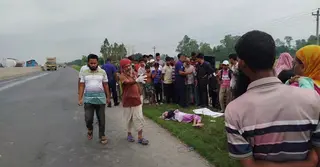 সিরাজগঞ্জে মহাসড়কের পাশ থেকে অজ্ঞাত নারীর মরদেহ উদ্ধার